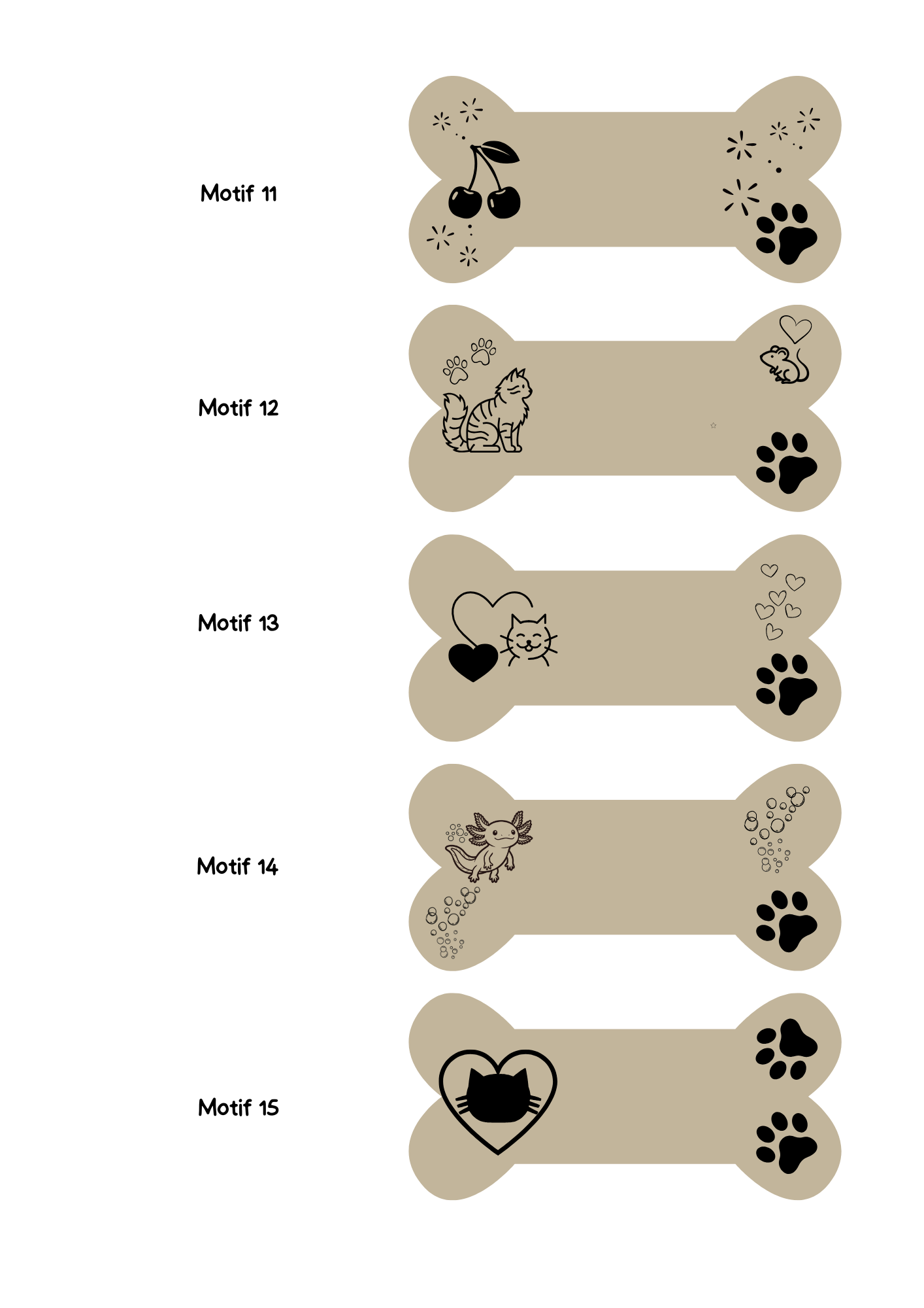 Médaille personnalisée pour chien et chat - Gravure laser haute précision